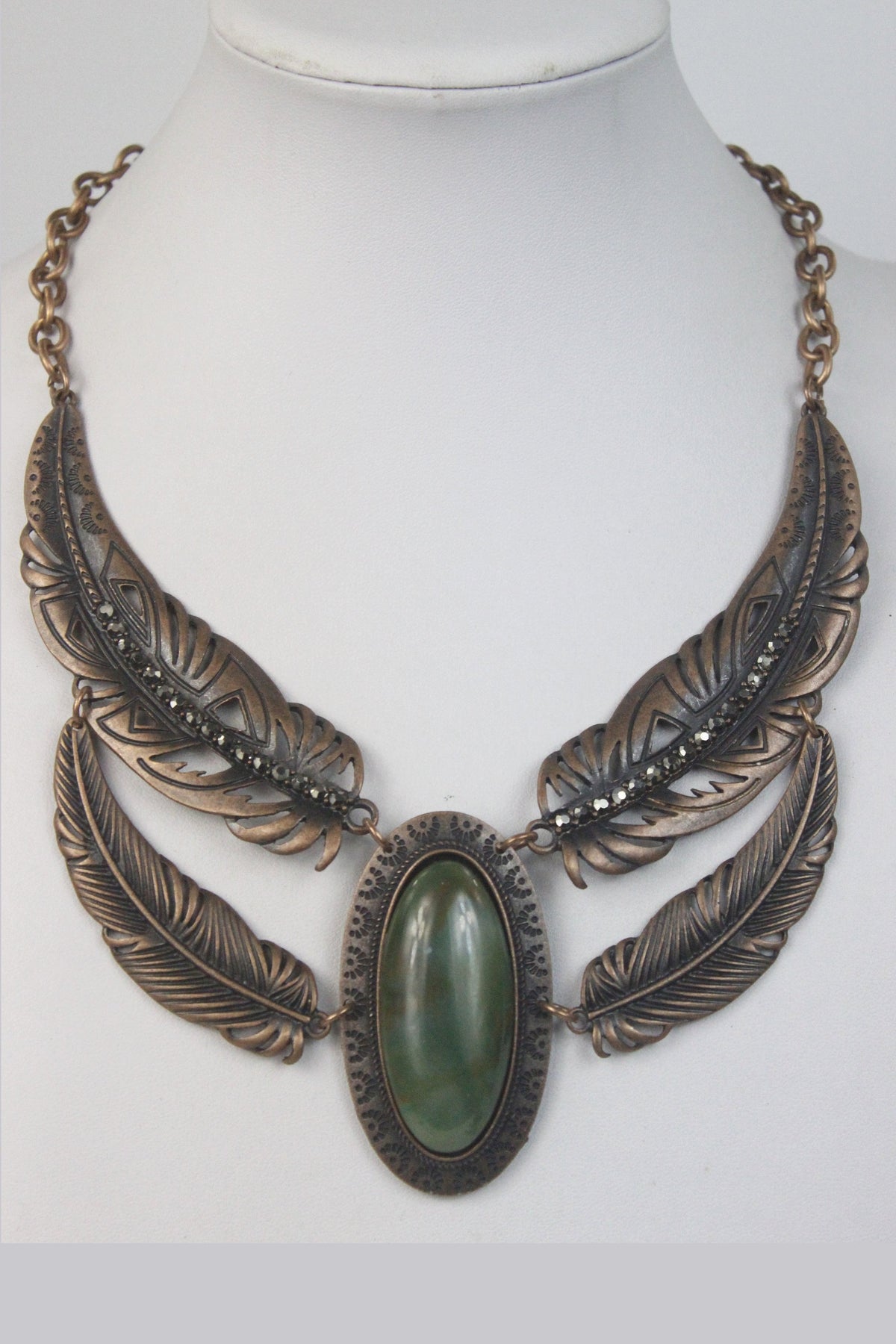 Classic Punk Metal Collar Necklace N2608
