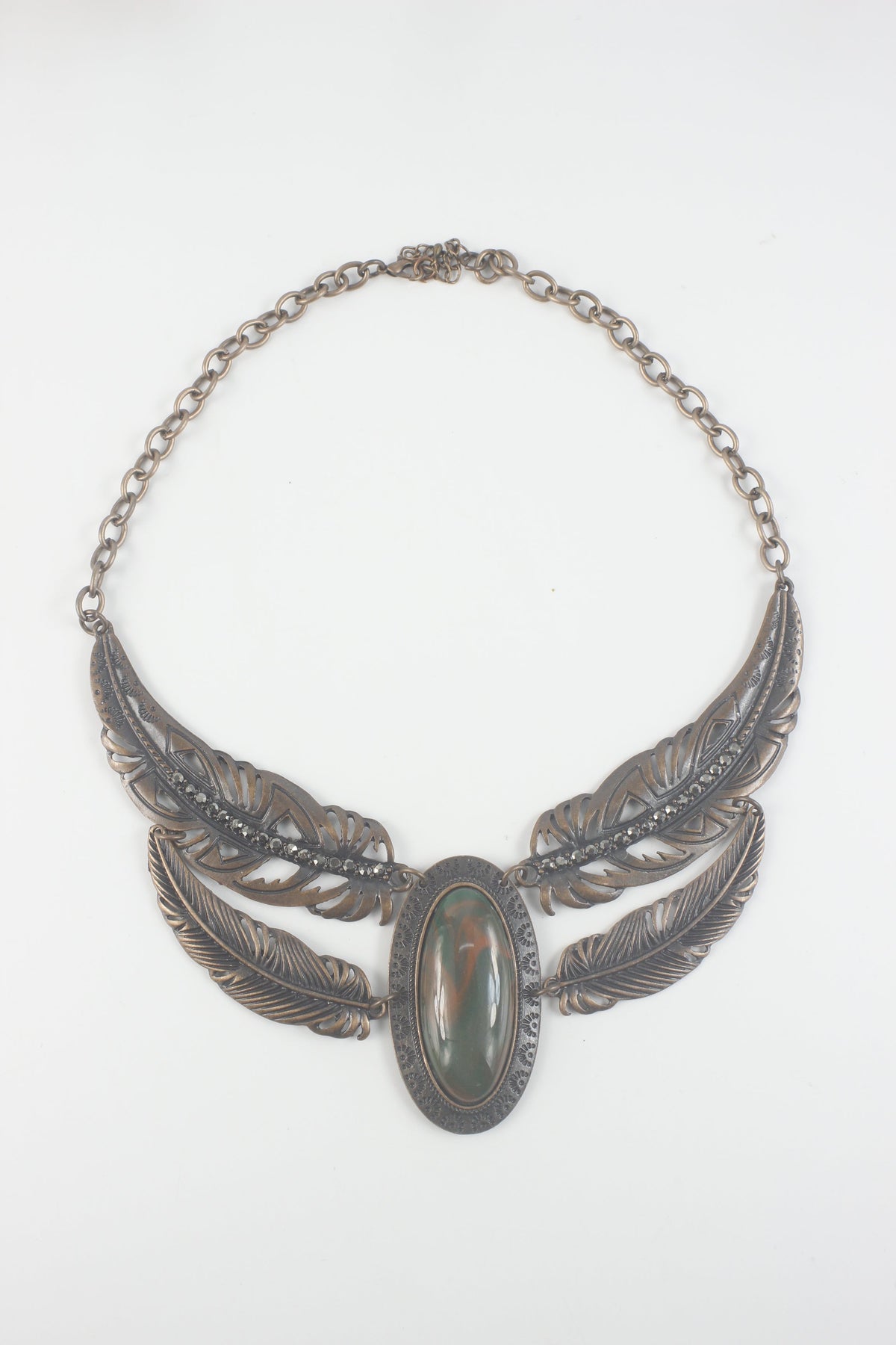 Classic Punk Metal Collar Necklace N2608