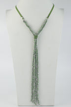 Long Crystal Beaded Necklace N2670