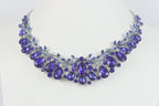 Crystal Gemstone Choker Necklace N2716