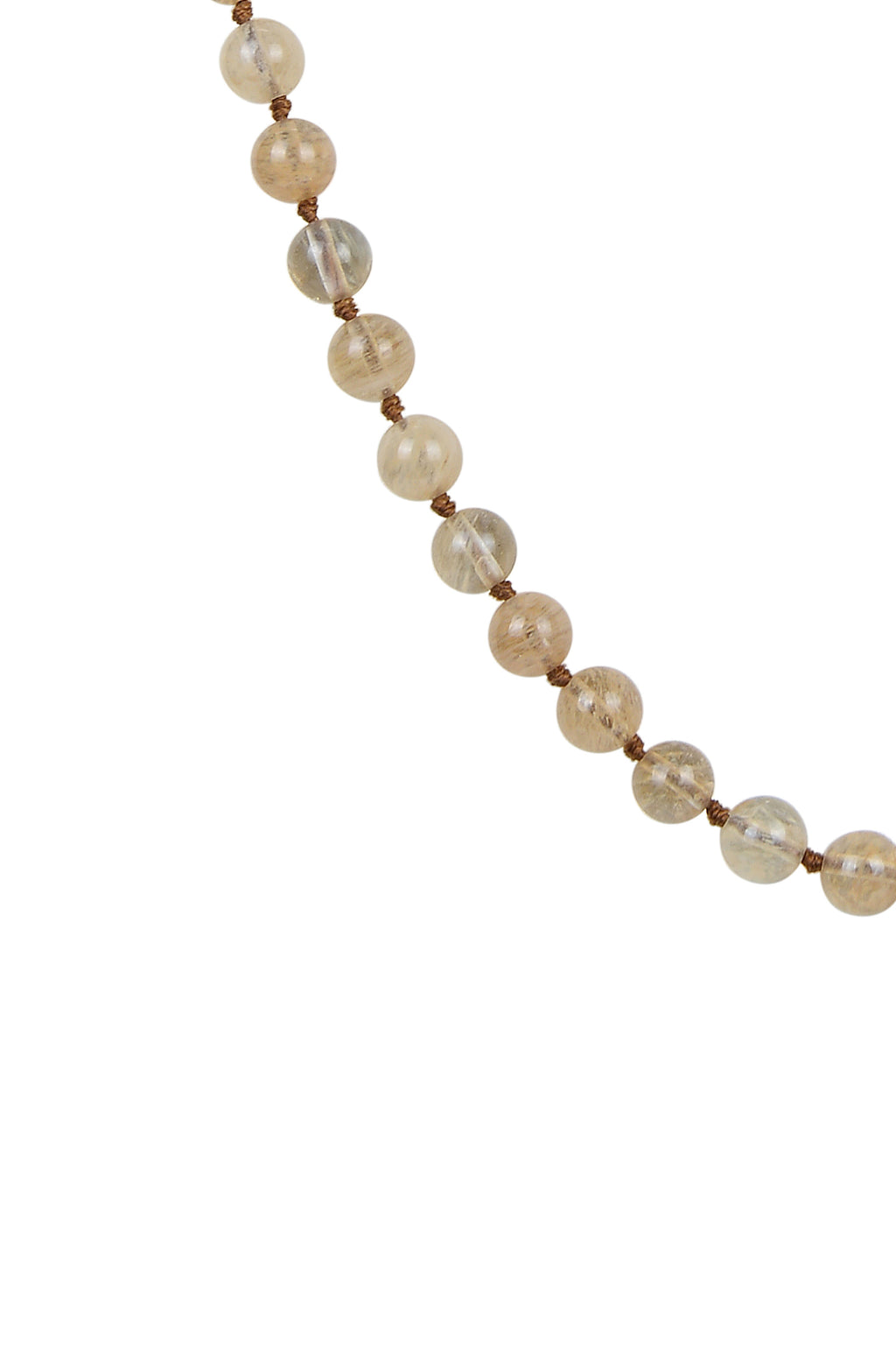 Citrine Quartz Stone Beaded Necklaces N3180