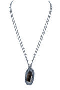 Fashion Crystal Pendant Long Necklaces N2861