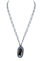 Fashion Crystal Pendant Long Necklaces N2861