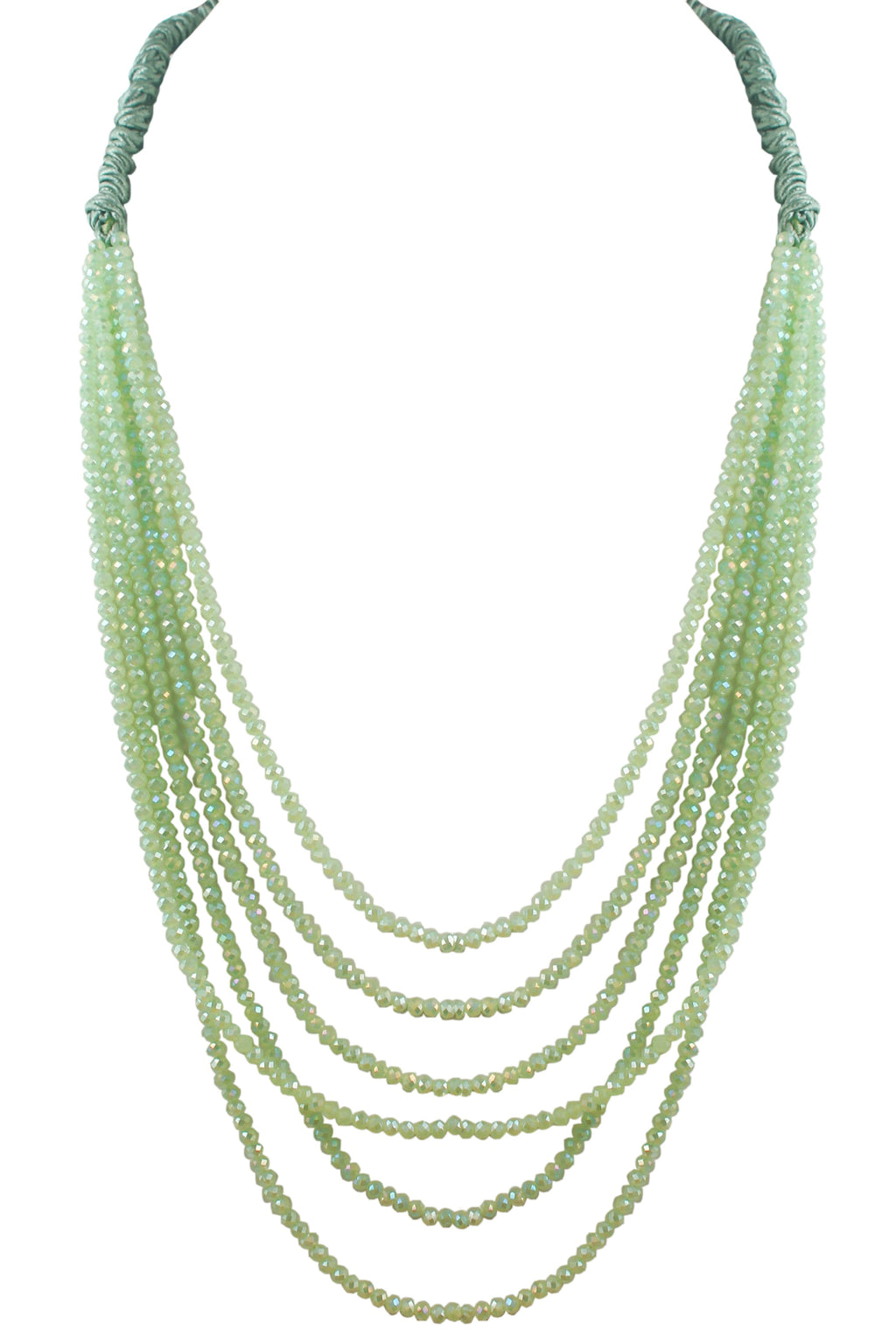 Multi Layer Chain Jewelries Beads Necklace N2898