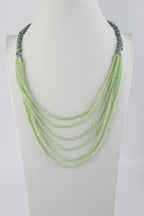 Multi Layer Chain Jewelries Beads Necklace N2898