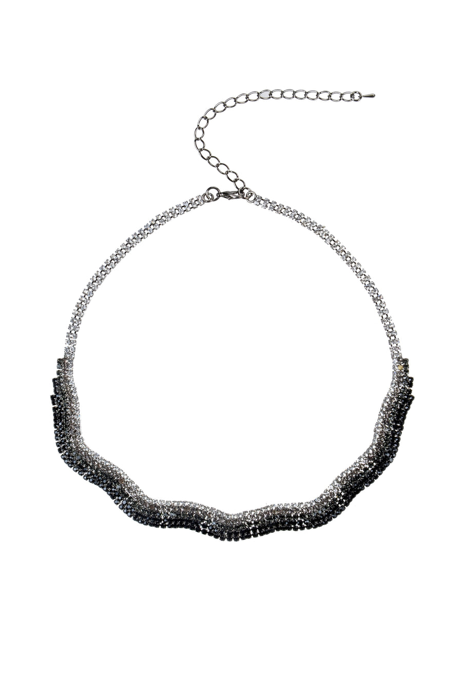 Rhinestone  Crystal Choker Necklaces N2922
