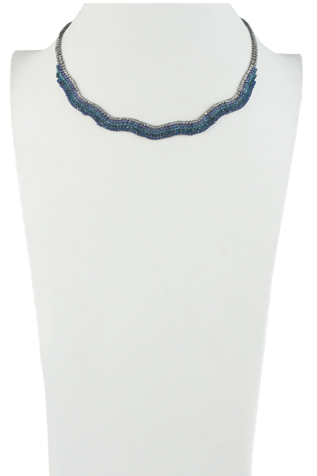 Rhinestone  Crystal Choker Necklaces N2922