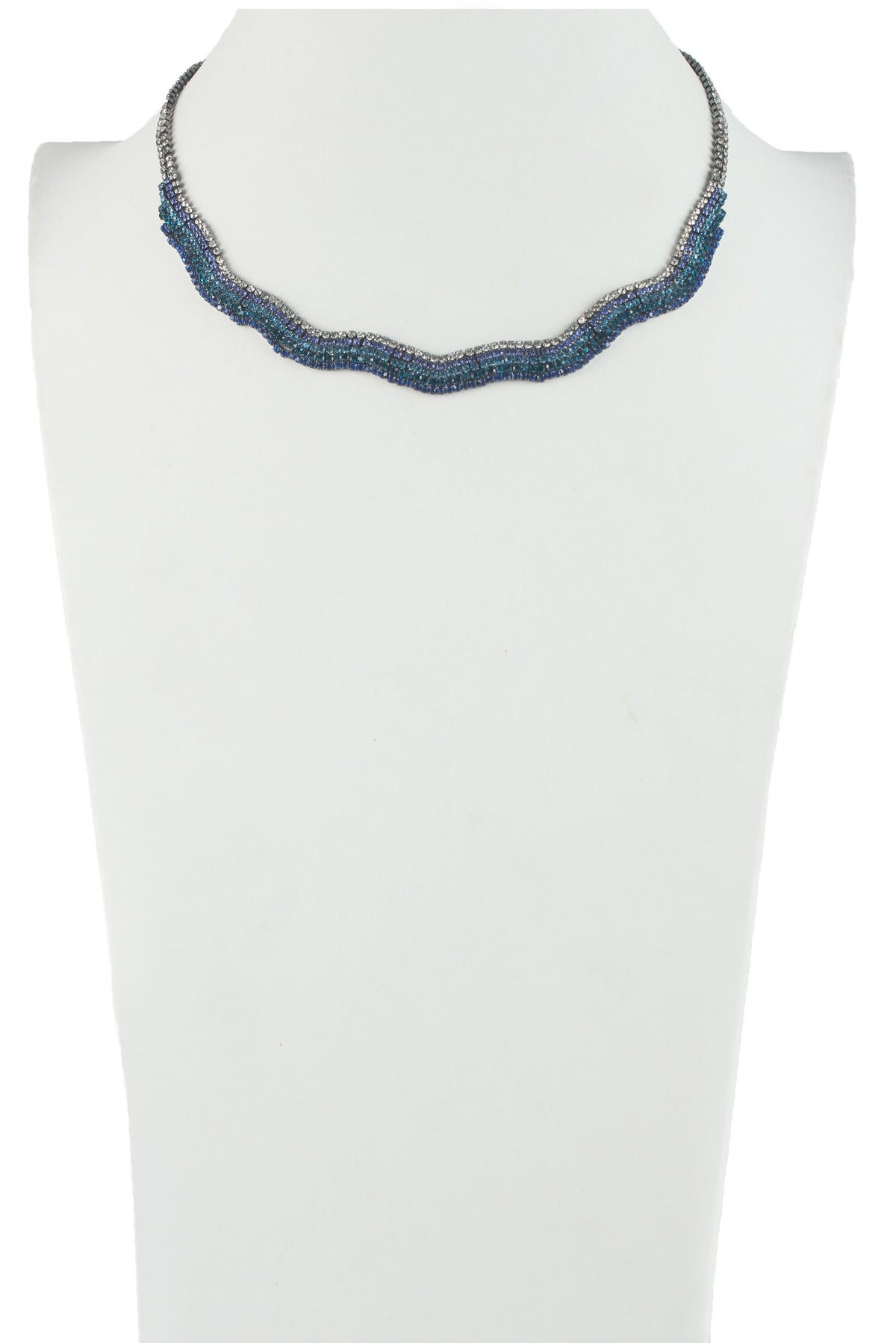 Rhinestone  Crystal Choker Necklaces N2922