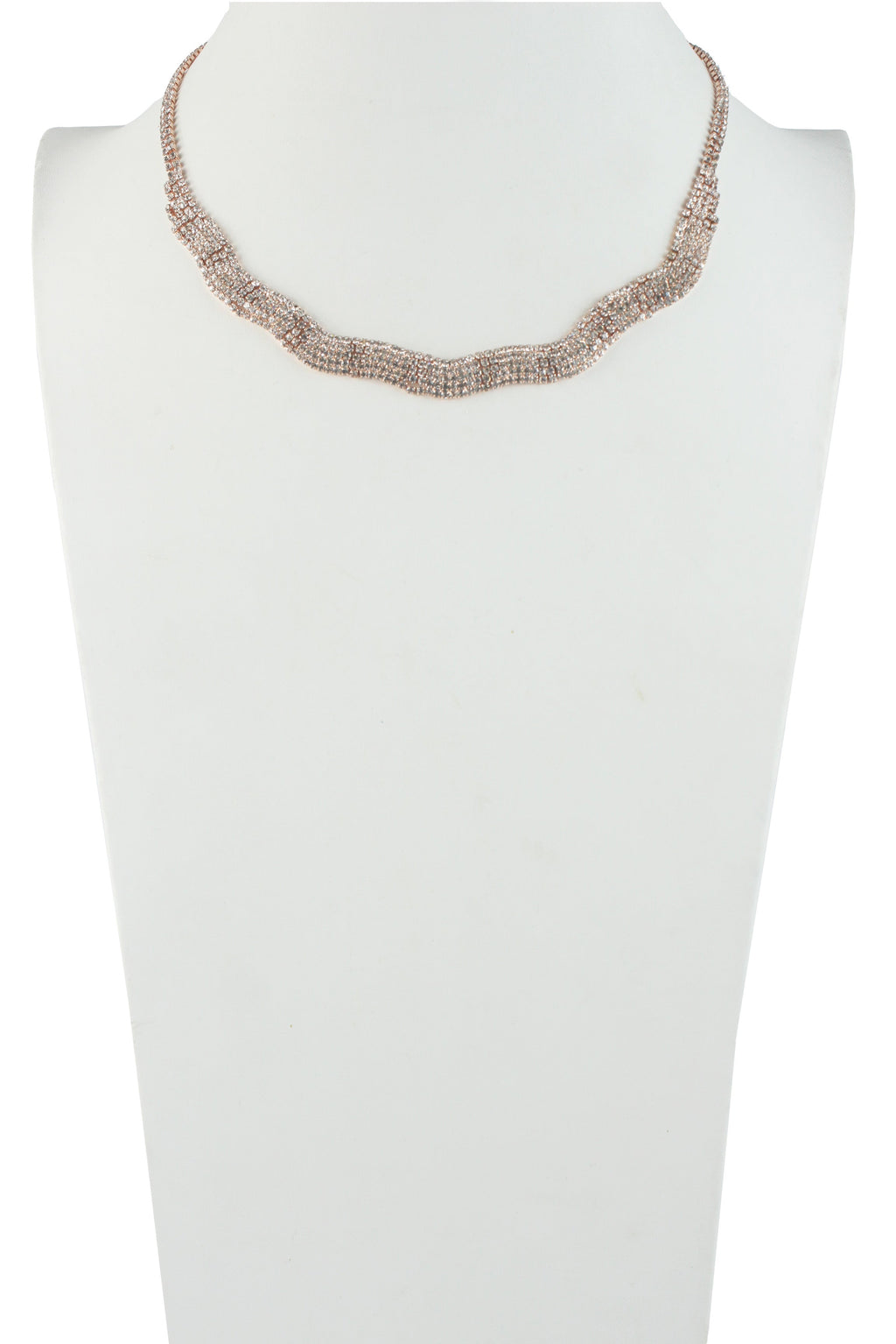 Rhinestone  Crystal Choker Necklaces N2922