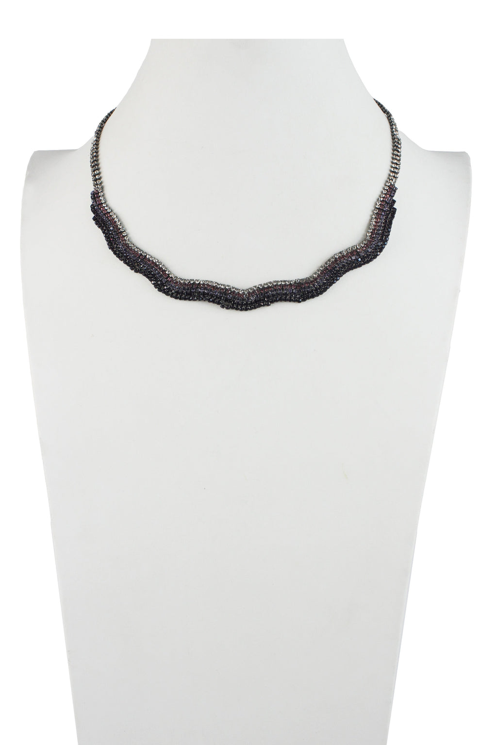 Rhinestone  Crystal Choker Necklaces N2922