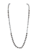 Fashion Handmade Round Stone Long Necklaces N2960