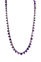 Fashion Handmade Round Stone Long Necklaces N2960