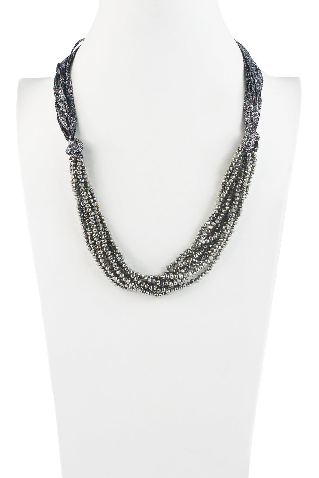 Charming Bohemian Crystal Bead Short Necklace N3031