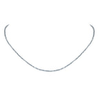 12" Short Hematite Stone Bead Pendant Necklaces N3062