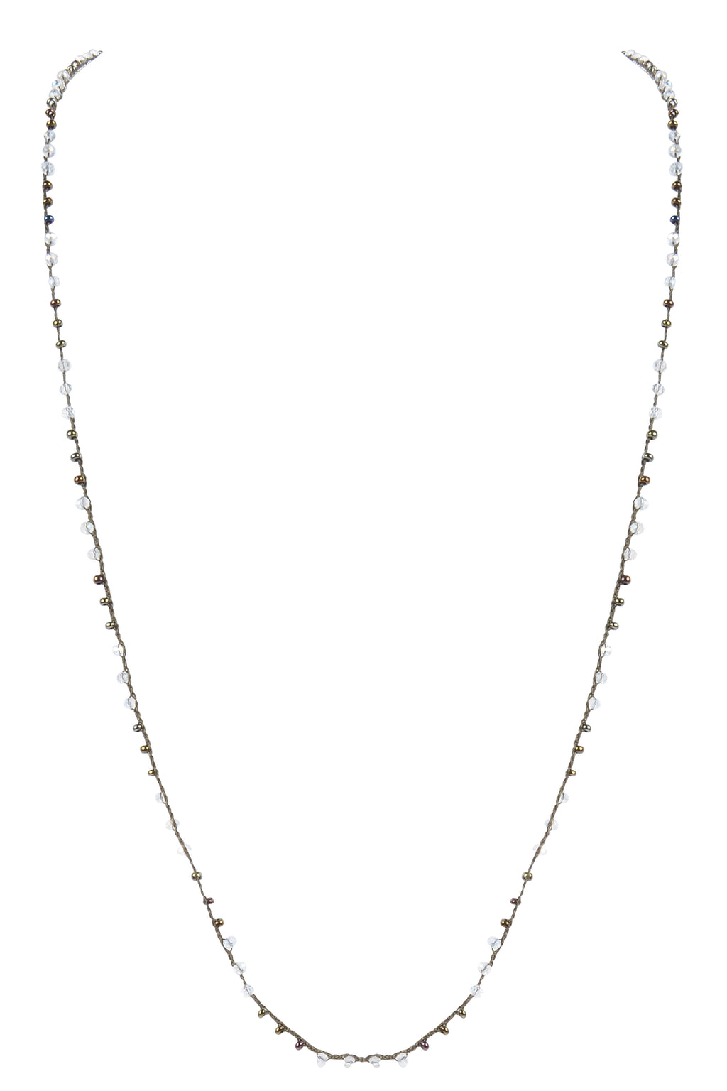 Tiny Beads Necklace for Pendant N3068