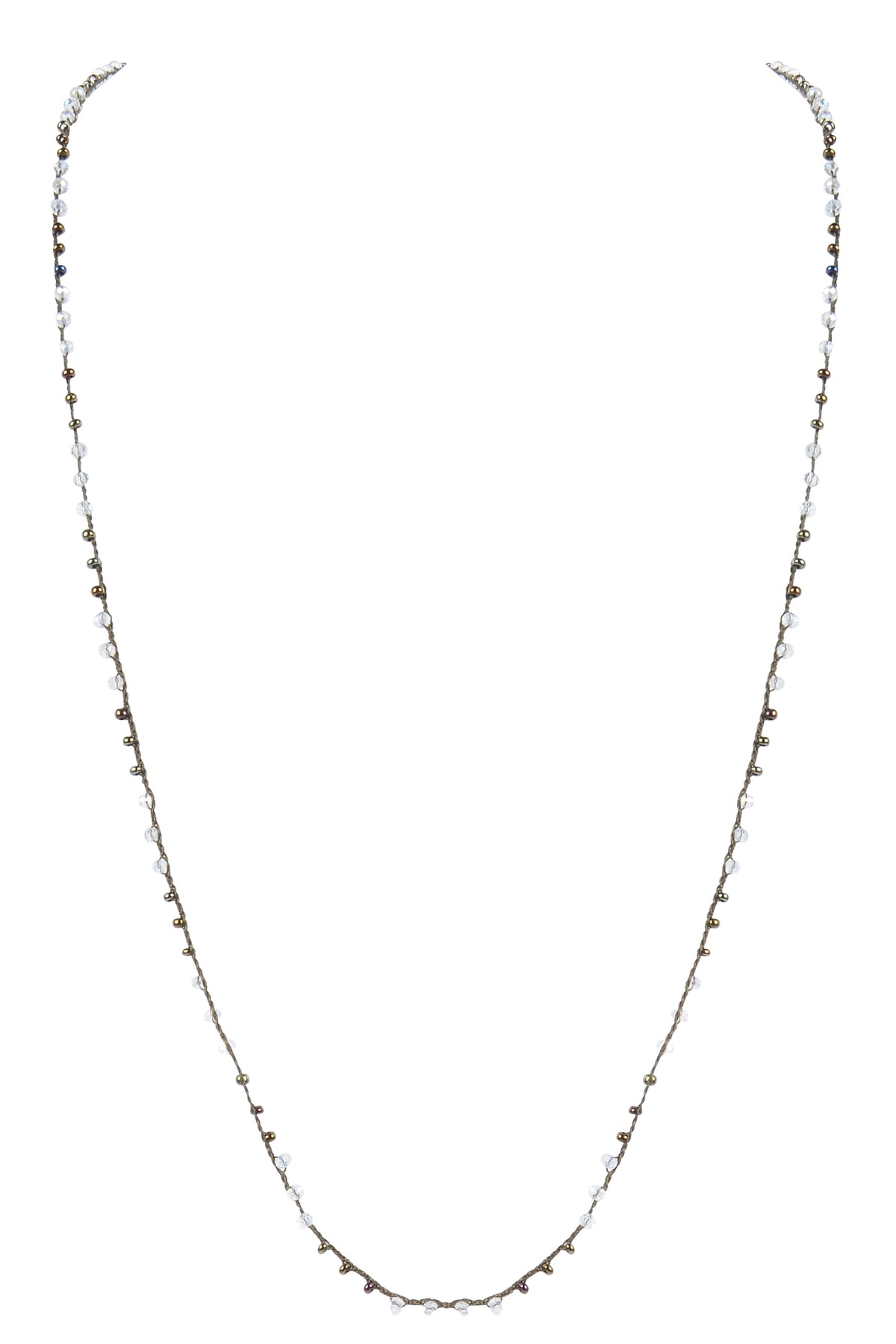 Tiny Beads Necklace for Pendant N3068