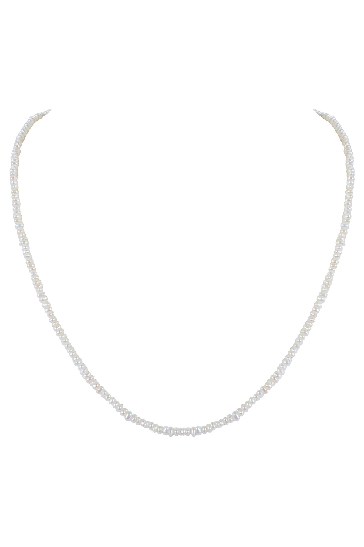 Fashion Women Small Tiny Pearls Collar Necklace N3082