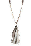 Fashion Pearls Tassel Long Necklaces N3115