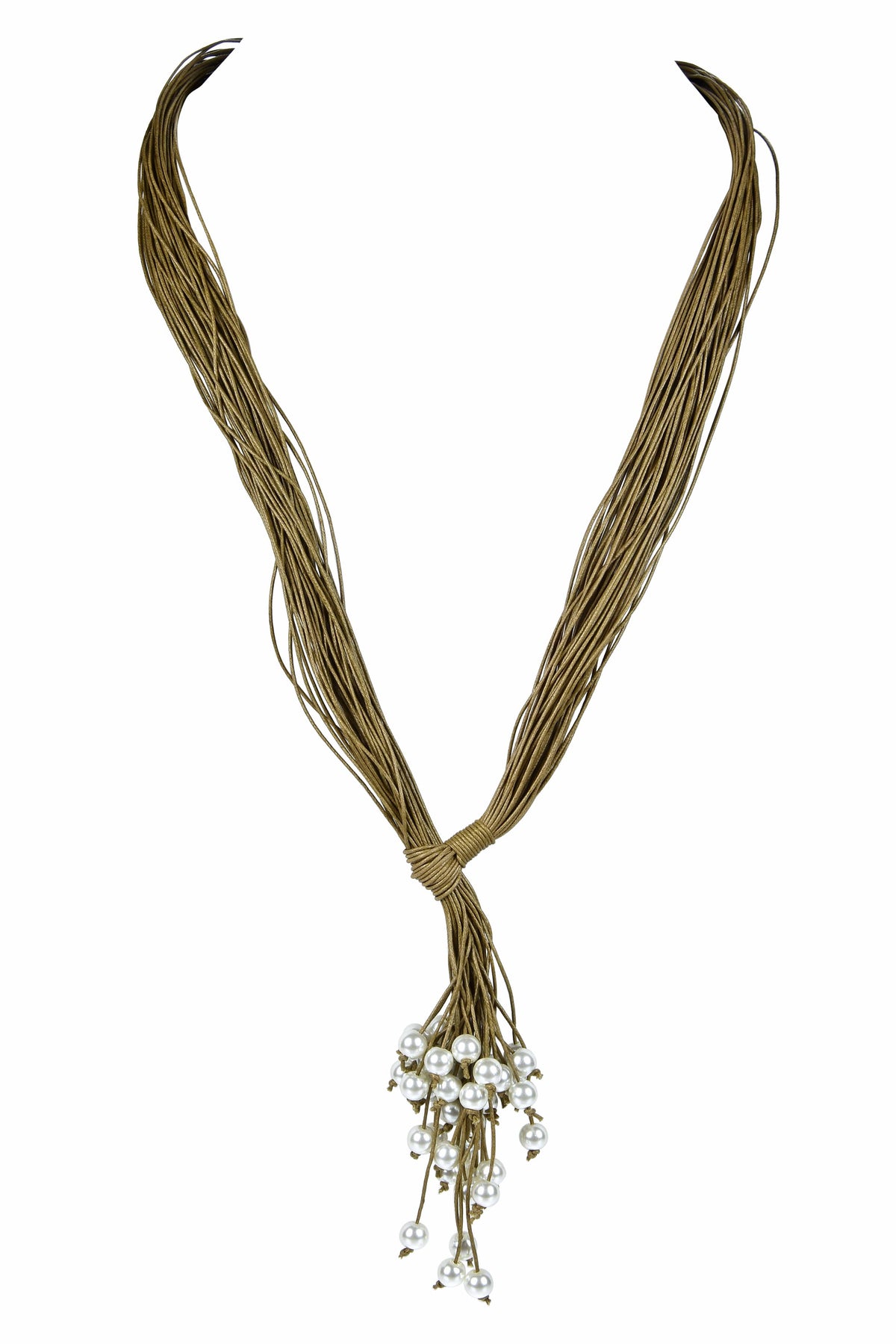 Special Design Pearl Cotton Necklaces N3121