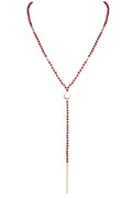Simple  Tiny Crystal Pendant Necklace N3148