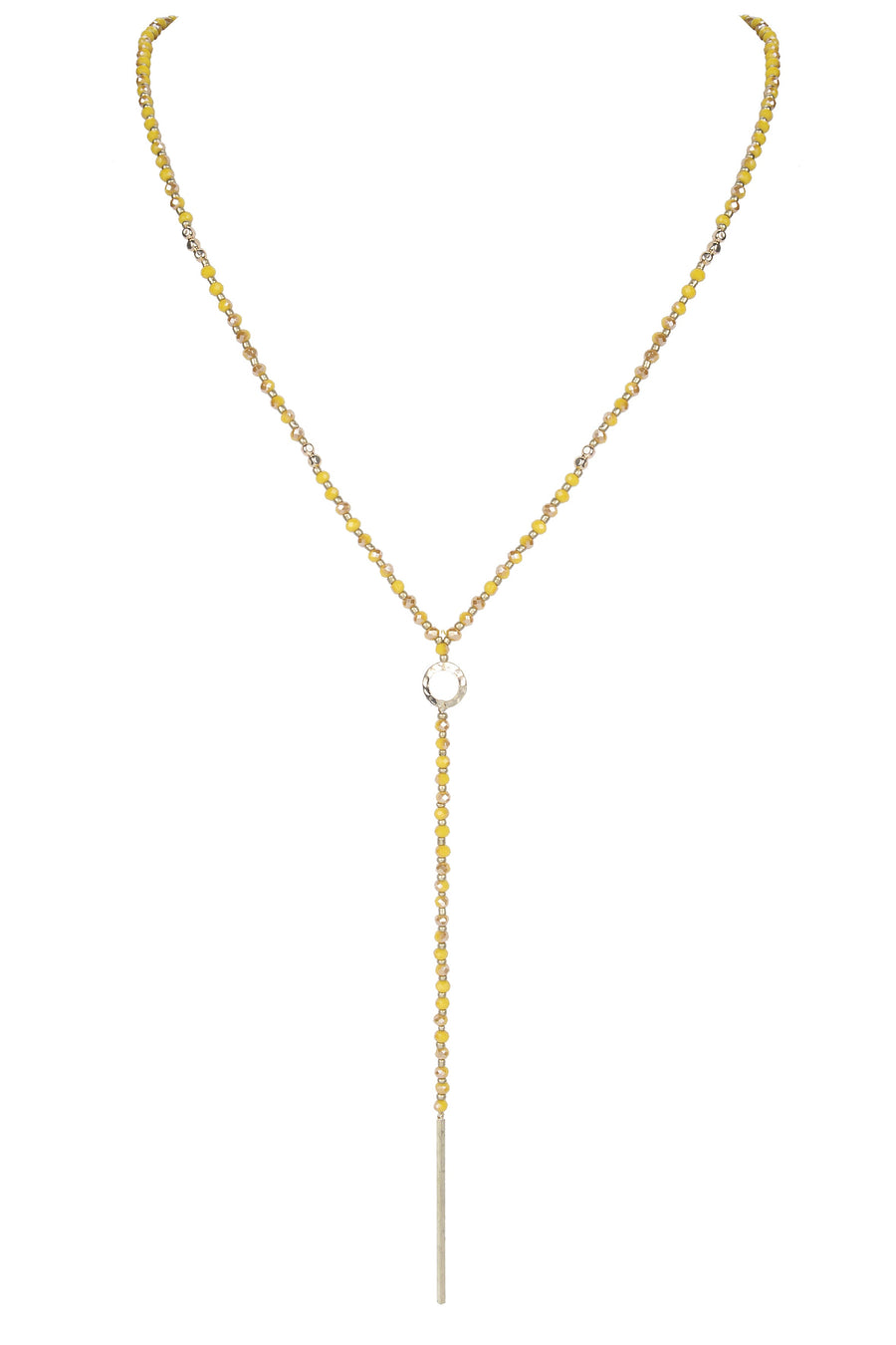 Simple  Tiny Crystal Pendant Necklace N3148