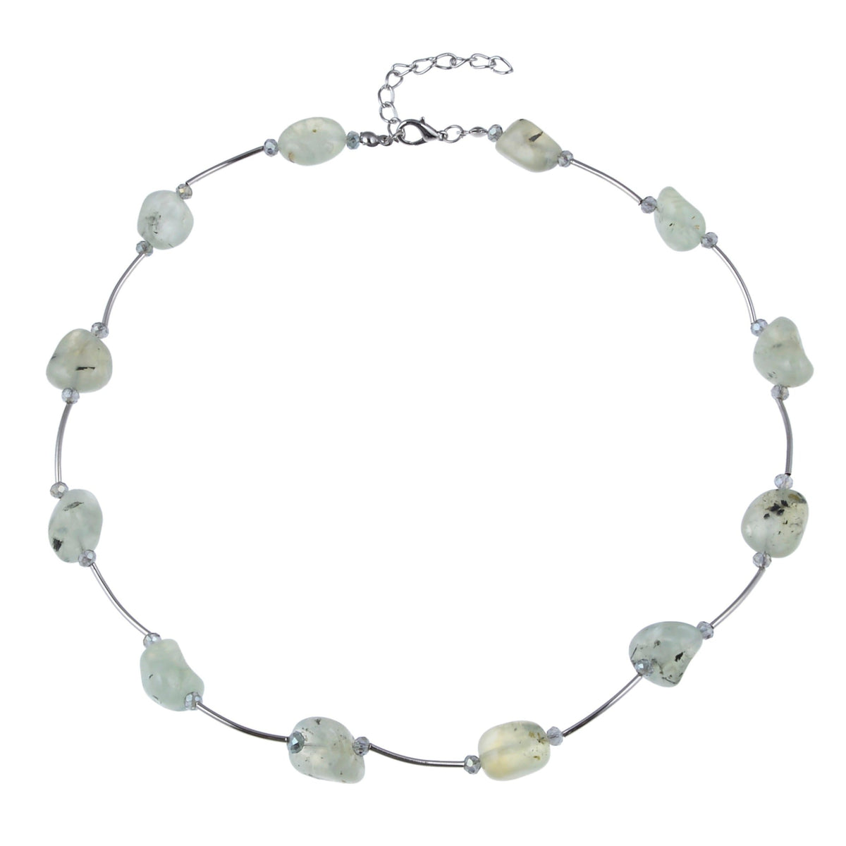 Stone Beads Collar Statement Necklace N3165
