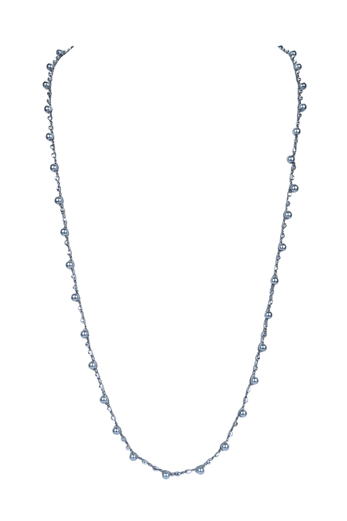 Fashion Round Beads Long Necklace for Pendant N3168