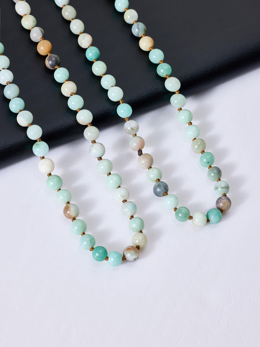Stone Beaded Necklace N3180