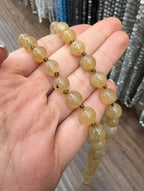Citrine Quartz Stone Beaded Necklaces N3180