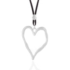 Hollow Heart Shaped Necklace N3271 - view 5