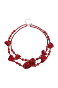 Crystal Beaded Multi Layer Necklaces N3410