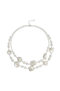 Crystal Beaded Multi Layer Necklaces N3410