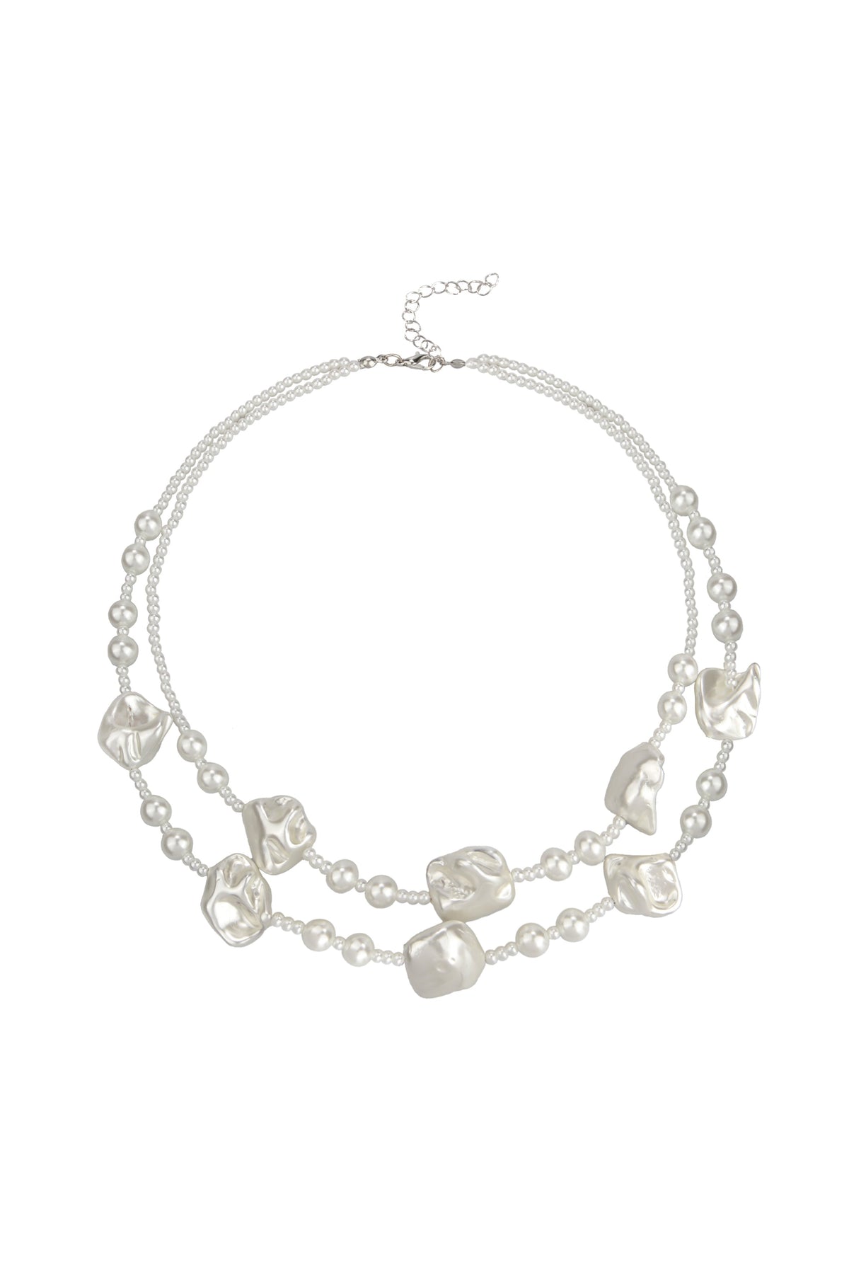 Crystal Beaded Multi Layer Necklaces N3410