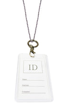 Crystal Bead Necklaces Badge Holder N3537