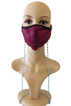 Crystal Beads Mask Holder N3563