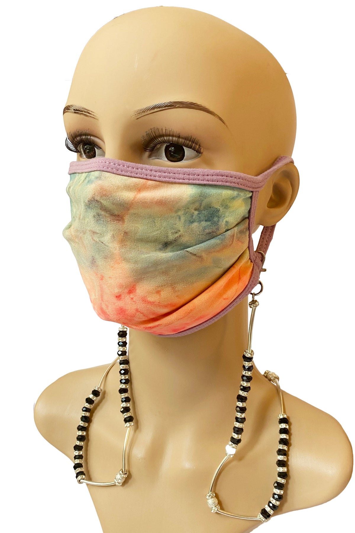 Crystal Beads Mask Holder N3624