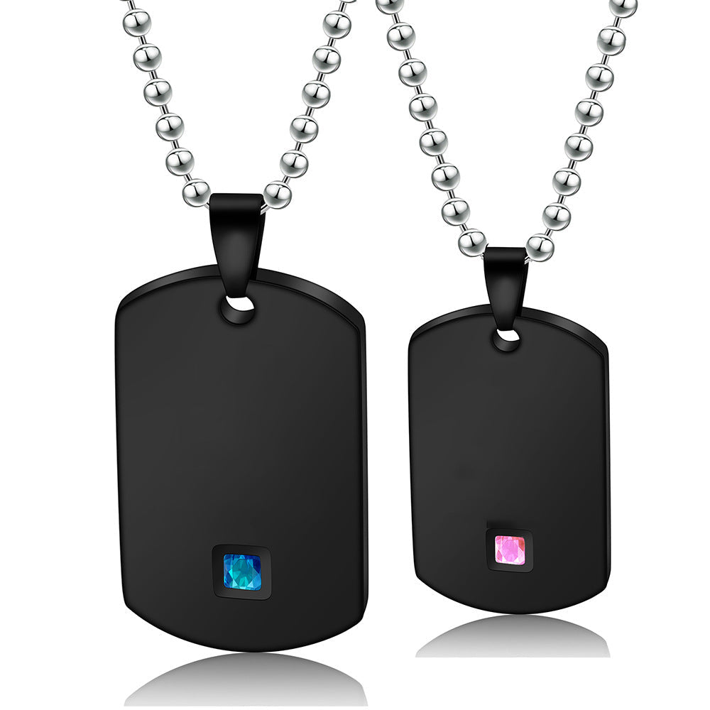 Stainless Steel Shield Kings Necklace N3778