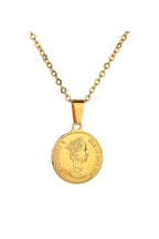 Coin Stainless Steel Necklace N3817