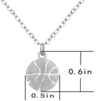 Basketball Stainless Steel Necklace N3826