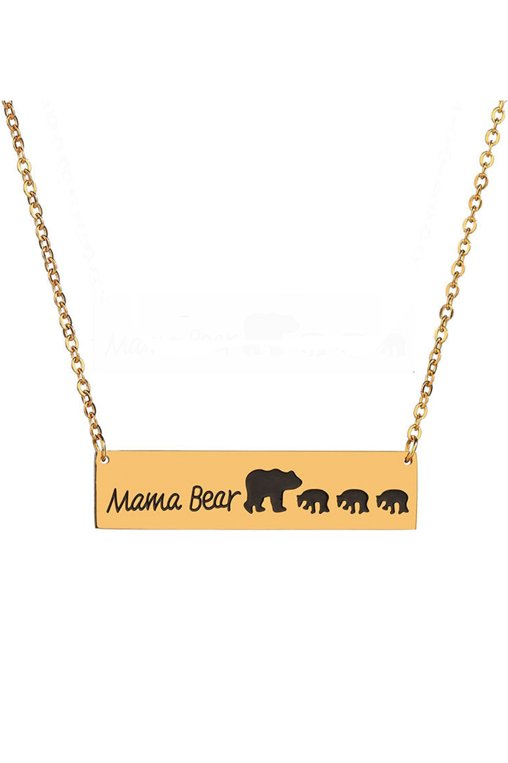 Bear Stainless Steel Necklace N3842