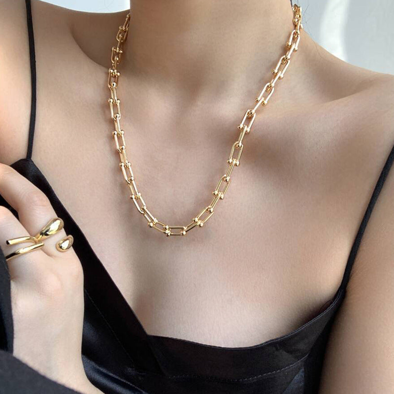 Copper Chain Necklace N3861