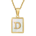 Alphabet Stainless Steel Necklace N3869