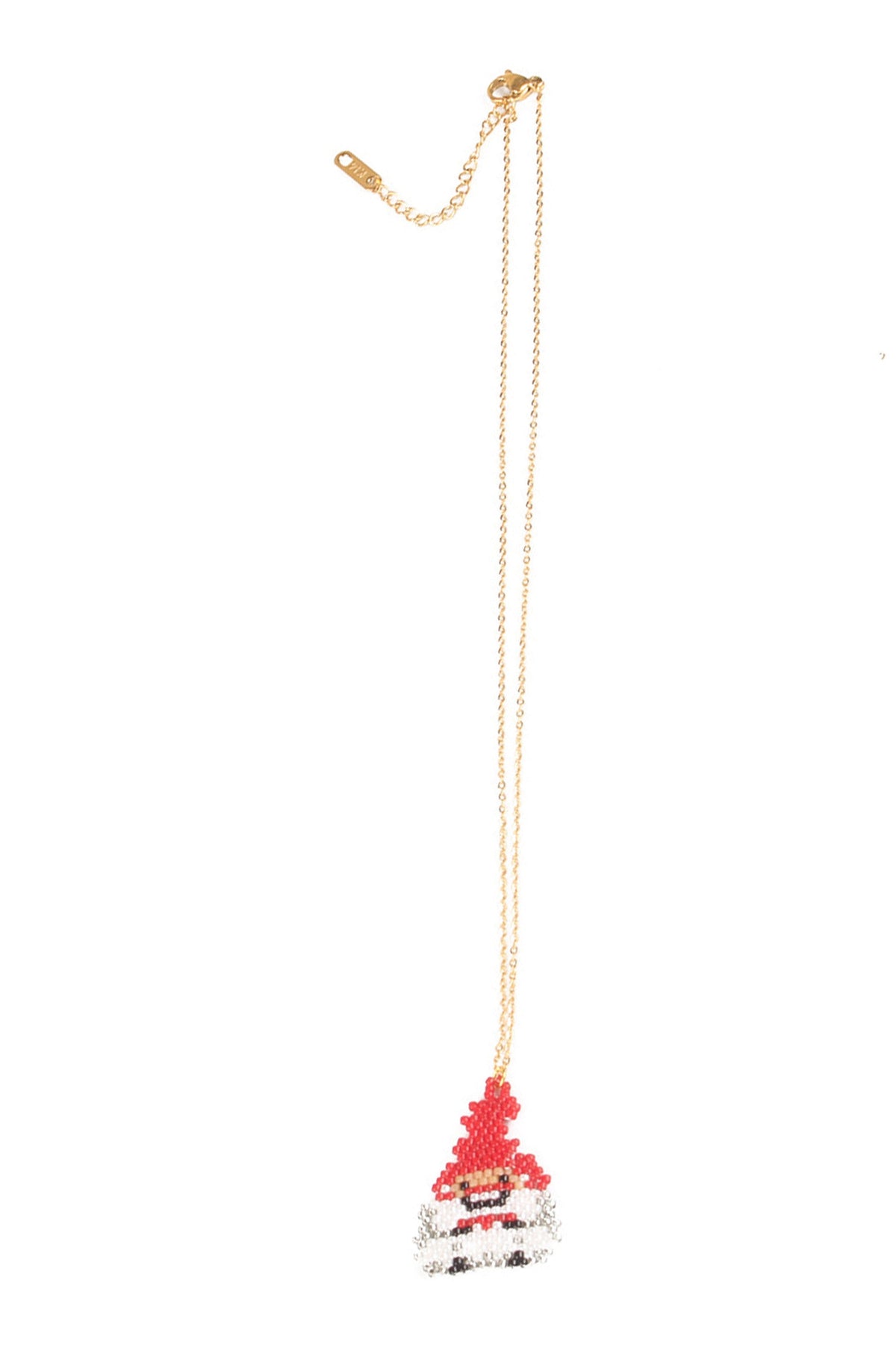 Santa Claus Seed Bead Necklace N4080 – view 6