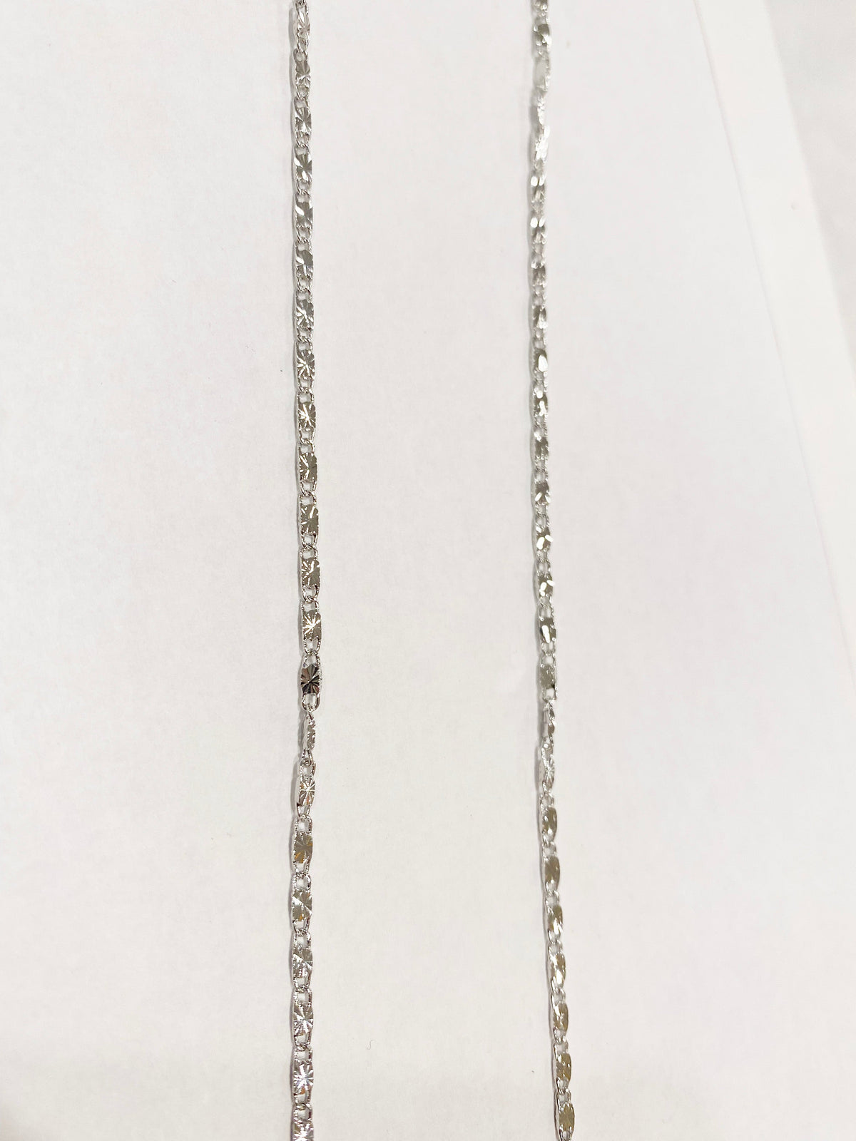 Pattern Tiles Alloy Chain Necklace N4100-18INCHES – view 4
