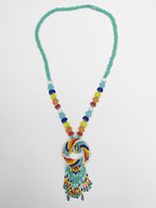 Seed Bead Tassel Necklace N4144