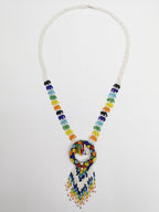 Seed Bead Tassel Necklace N4144