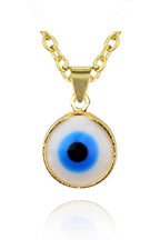 Evil Eye Alloy Chain Necklace N4183