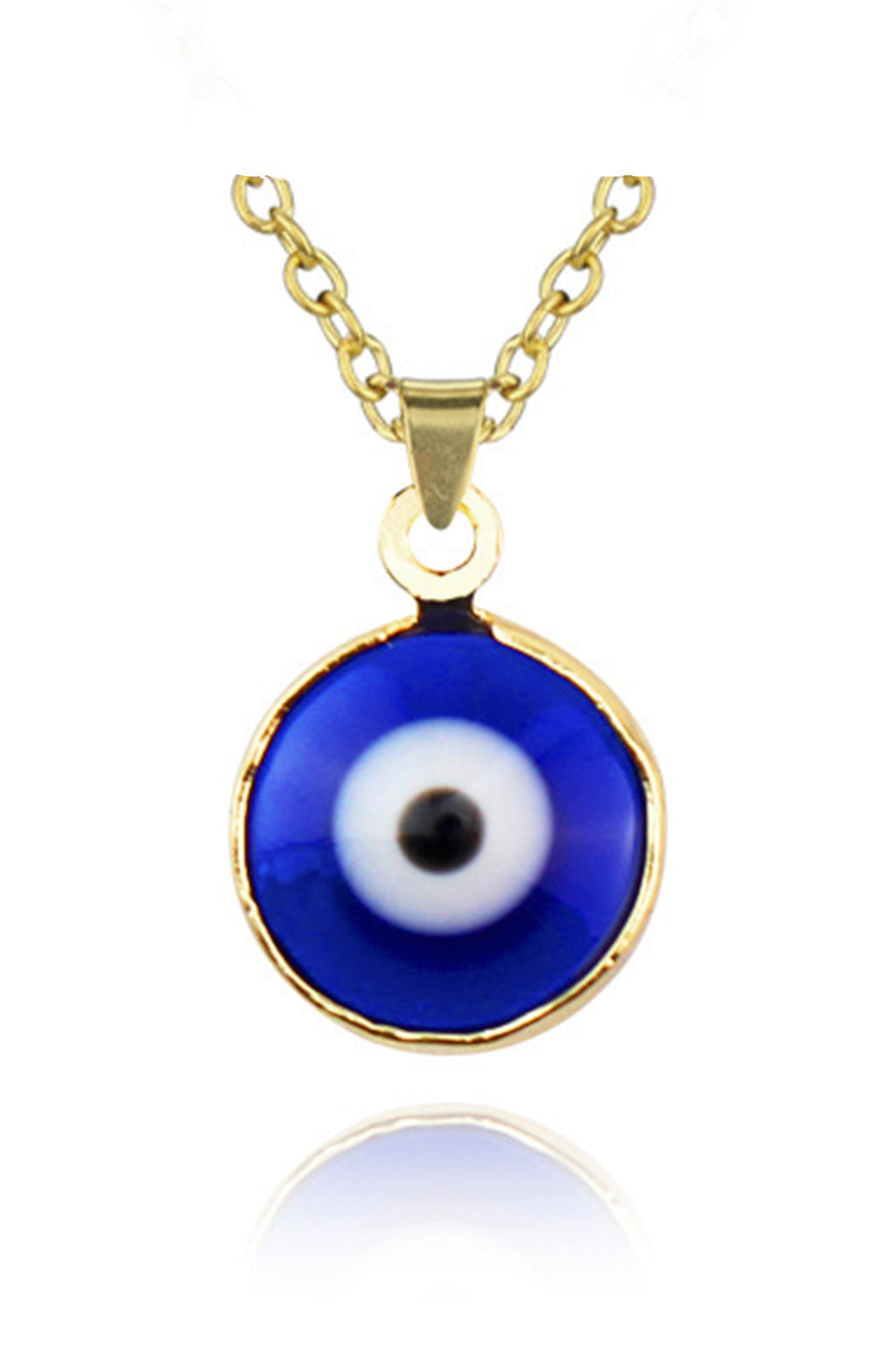 Evil Eye Alloy Chain Necklace N4183