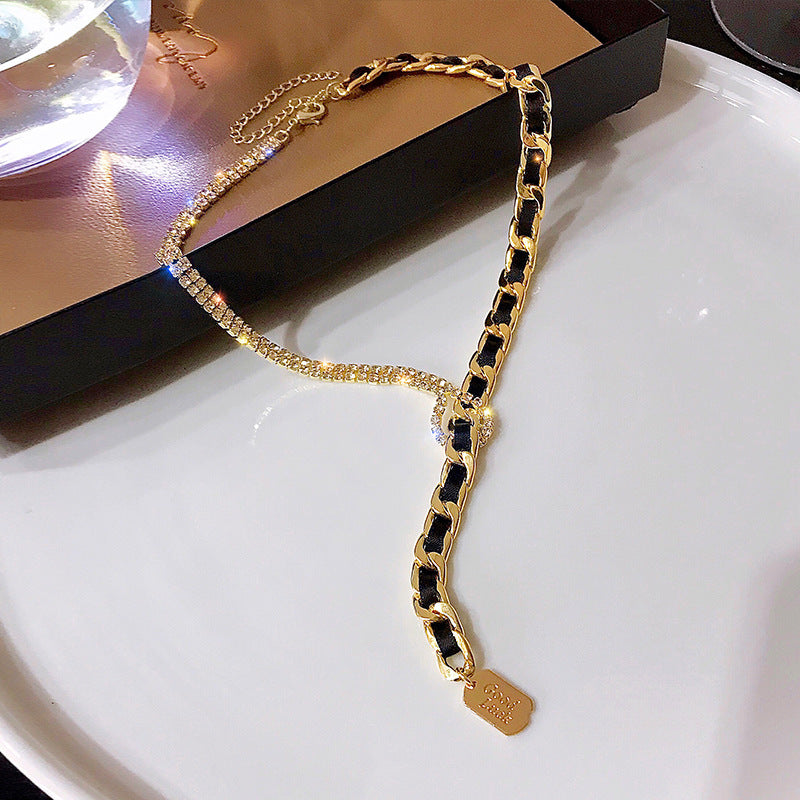 Y - Shaped Chain Alloy Necklace N4218