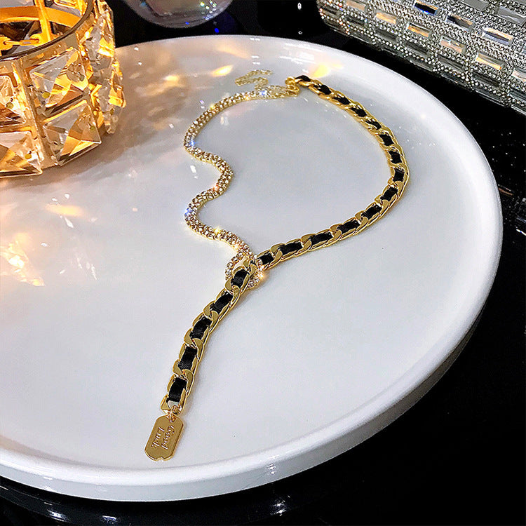 Y - Shaped Chain Alloy Necklace N4218